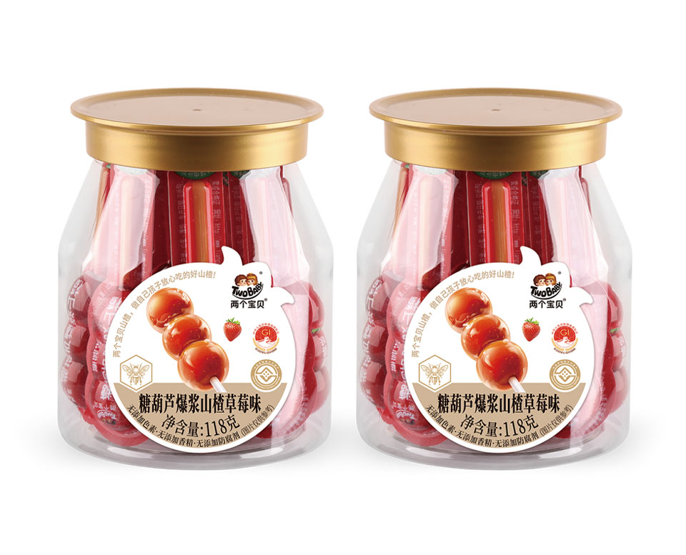 糖葫蘆爆漿山楂草莓味